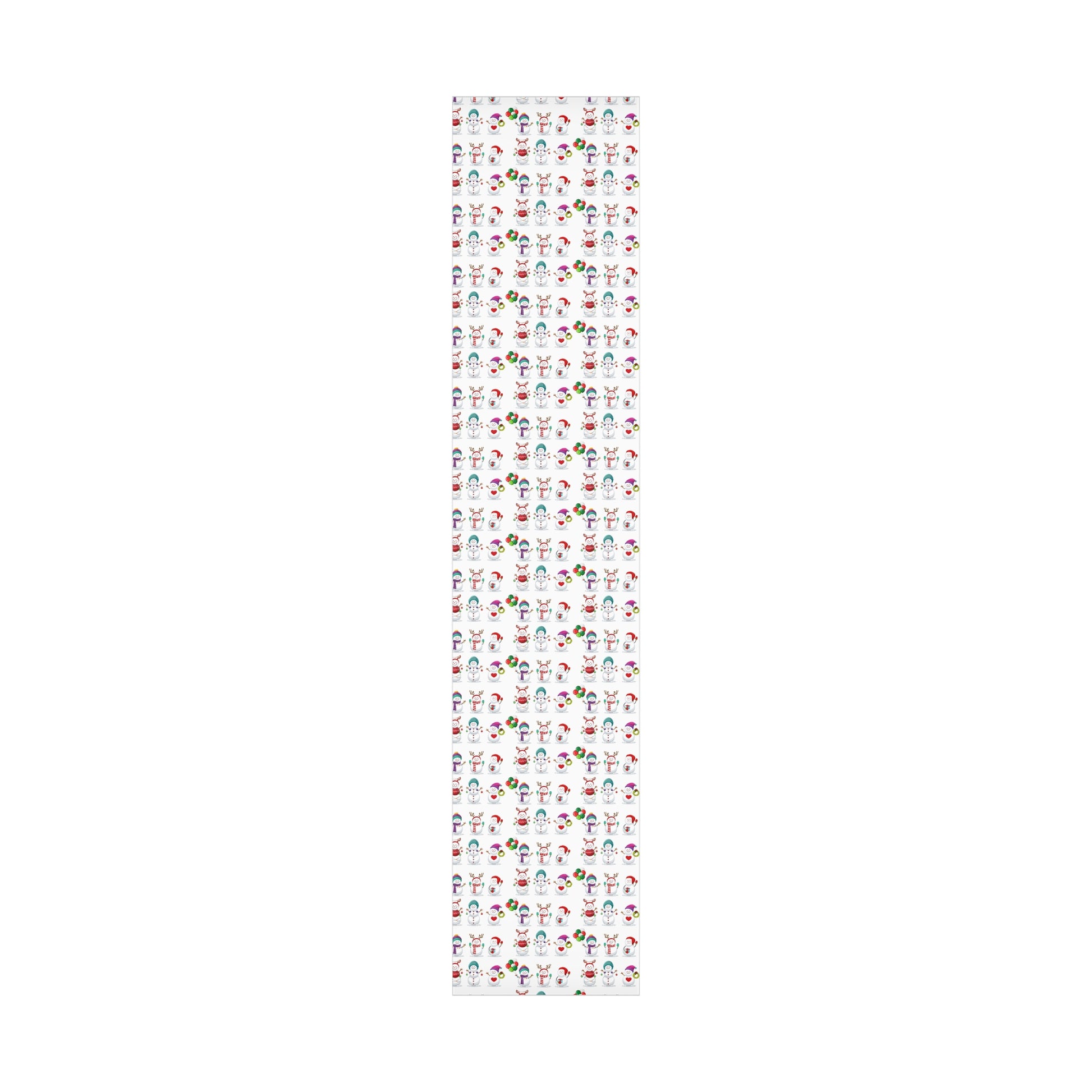 Gift Wrap Papers - Festive Snowman Holiday Cheer Wrapping Sheets - aMOOsing Designs