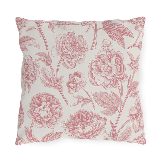 Vintage Floral Outdoor Pillow - aMOOsing Designs