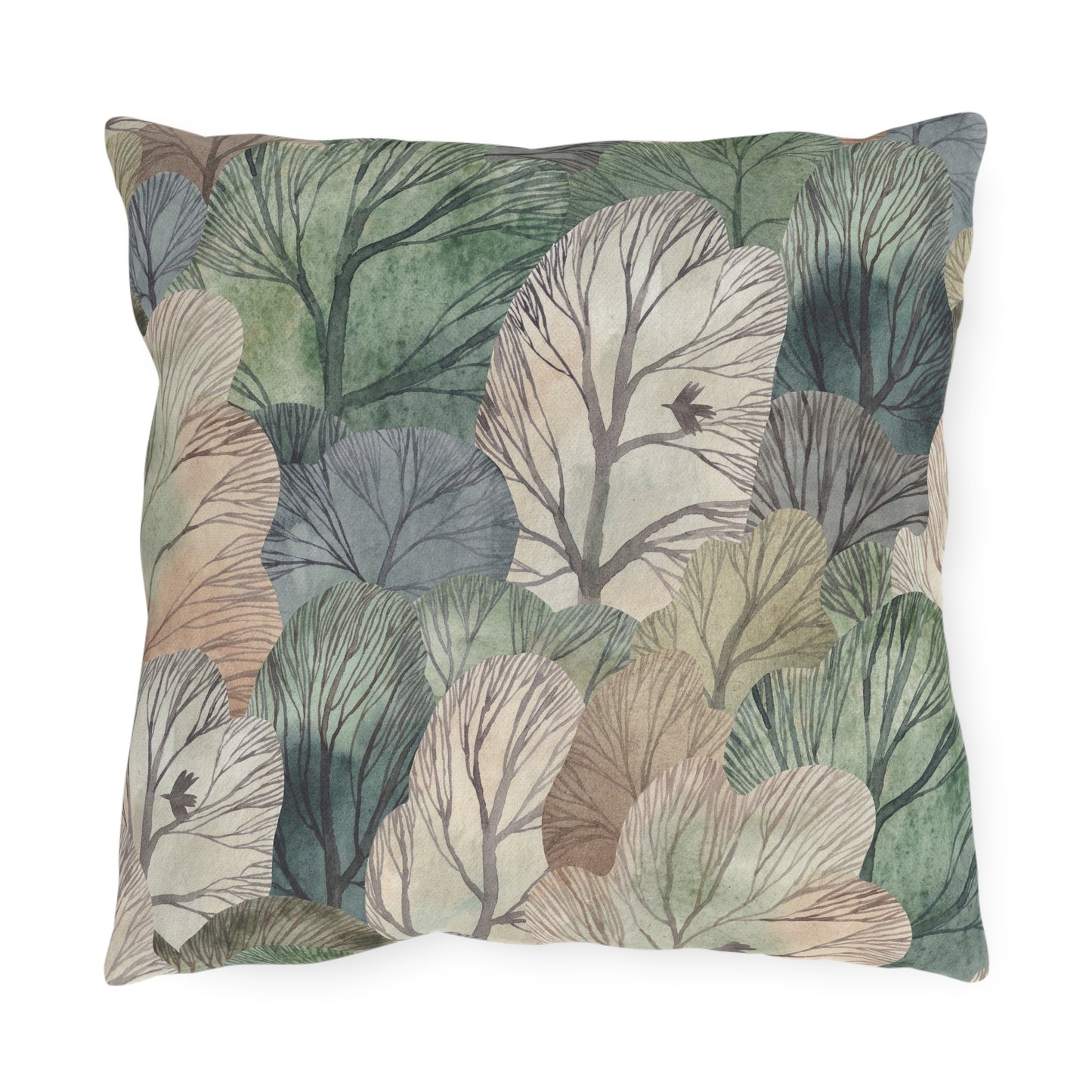 Nature-Inspired Outdoor Pillows with Leafy Design, Cozy Garden Decor, Patio Cushion, Unique Gift for Eco-Lovers, Boho Home Accents, [...]