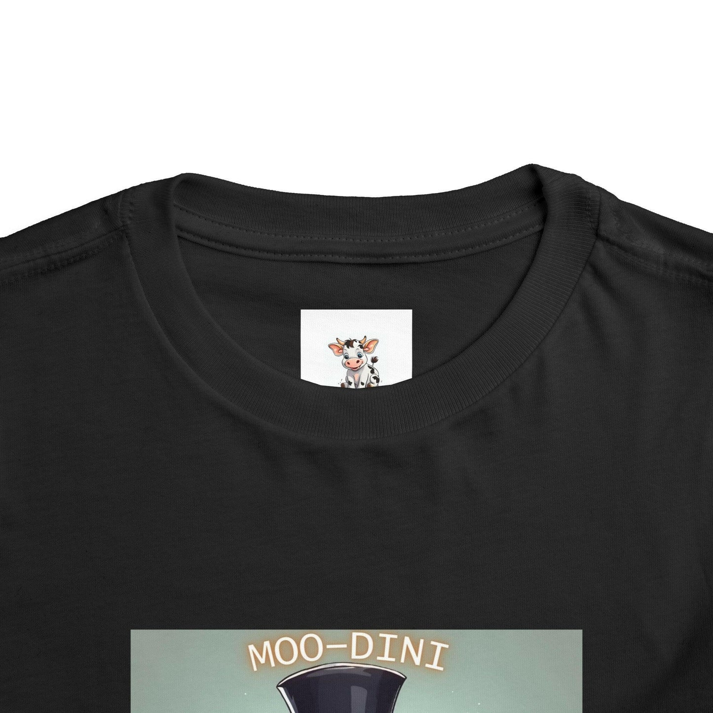 MOO-dini- Toddler Short Sleeve Tee.