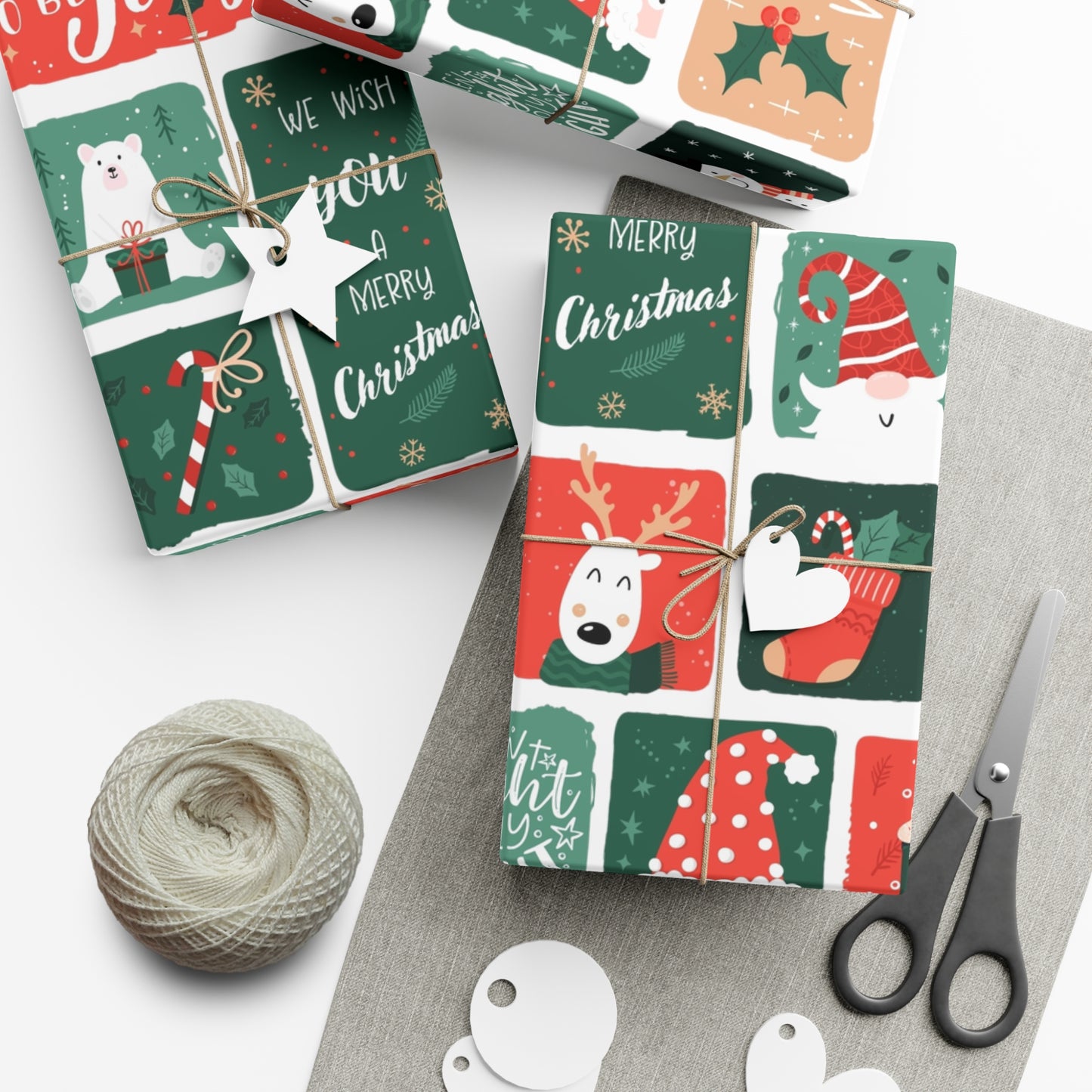 Festive Holiday Gift Wrap Papers – Jolly Designs for Christmas Celebrations - aMOOsing Designs