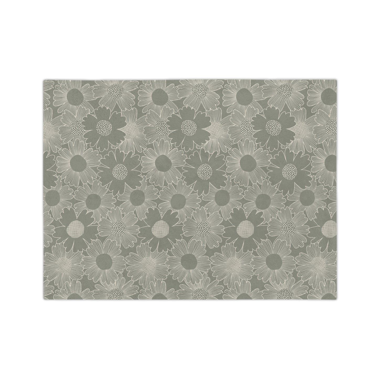 Sunflower Velveteen Microfiber Blanket - Cozy Floral Throw for Relaxation, Gift for Home Decor, Warm Fleece Blanket, Housewarming Gift, - aMOOsing Designs