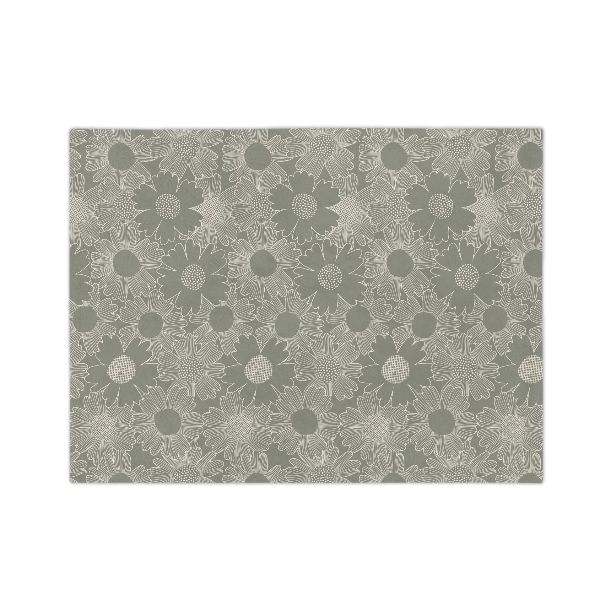 Sunflower Velveteen Microfiber Blanket - Cozy Floral Throw for Relaxation, Gift for Home Decor, Warm Fleece Blanket, Housewarming Gift, - aMOOsing Designs