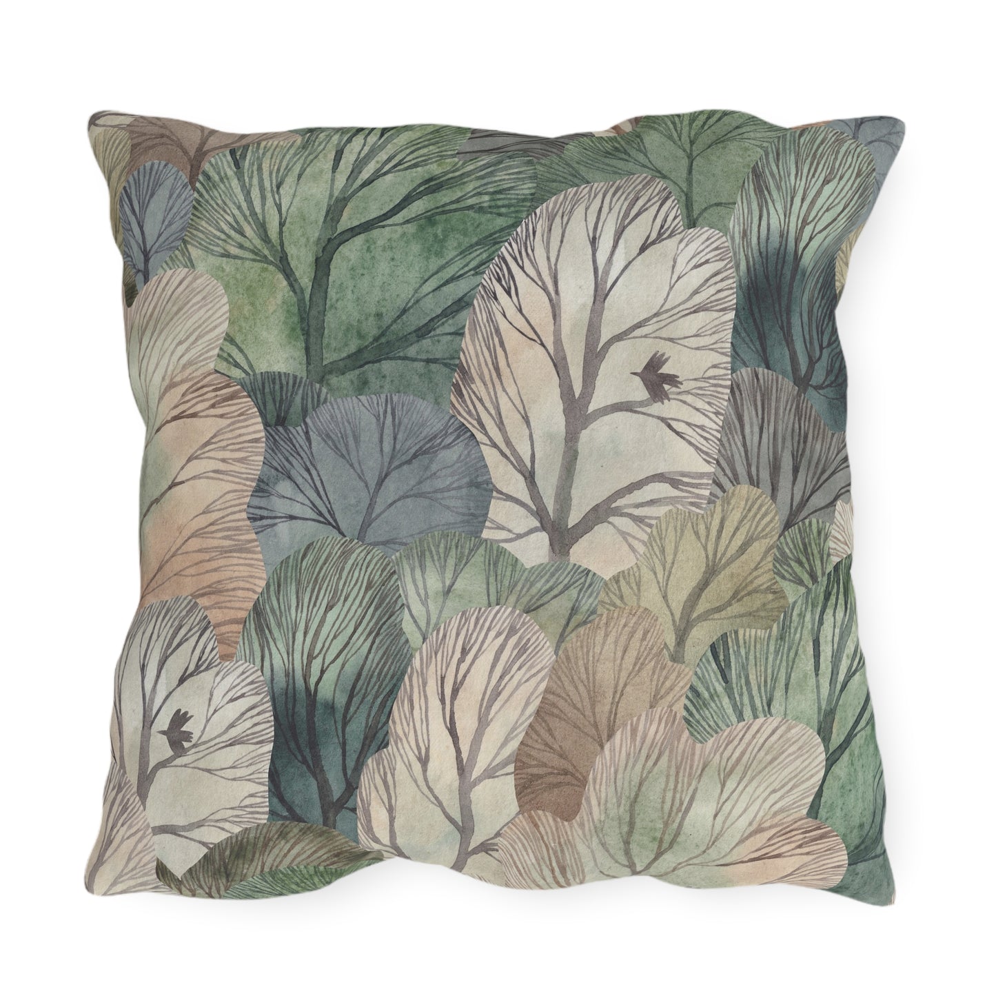 Nature-Inspired Outdoor Pillows with Leafy Design, Cozy Garden Decor, Patio Cushion, Unique Gift for Eco-Lovers, Boho Home Accents, [...]