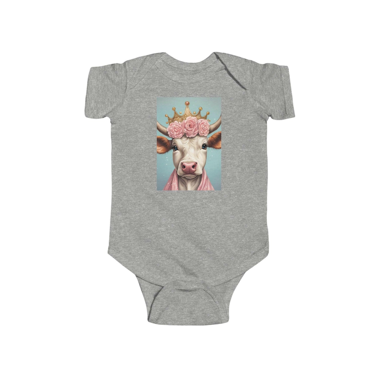 Princess Moo Infant Fine Jersey Bodysuit.