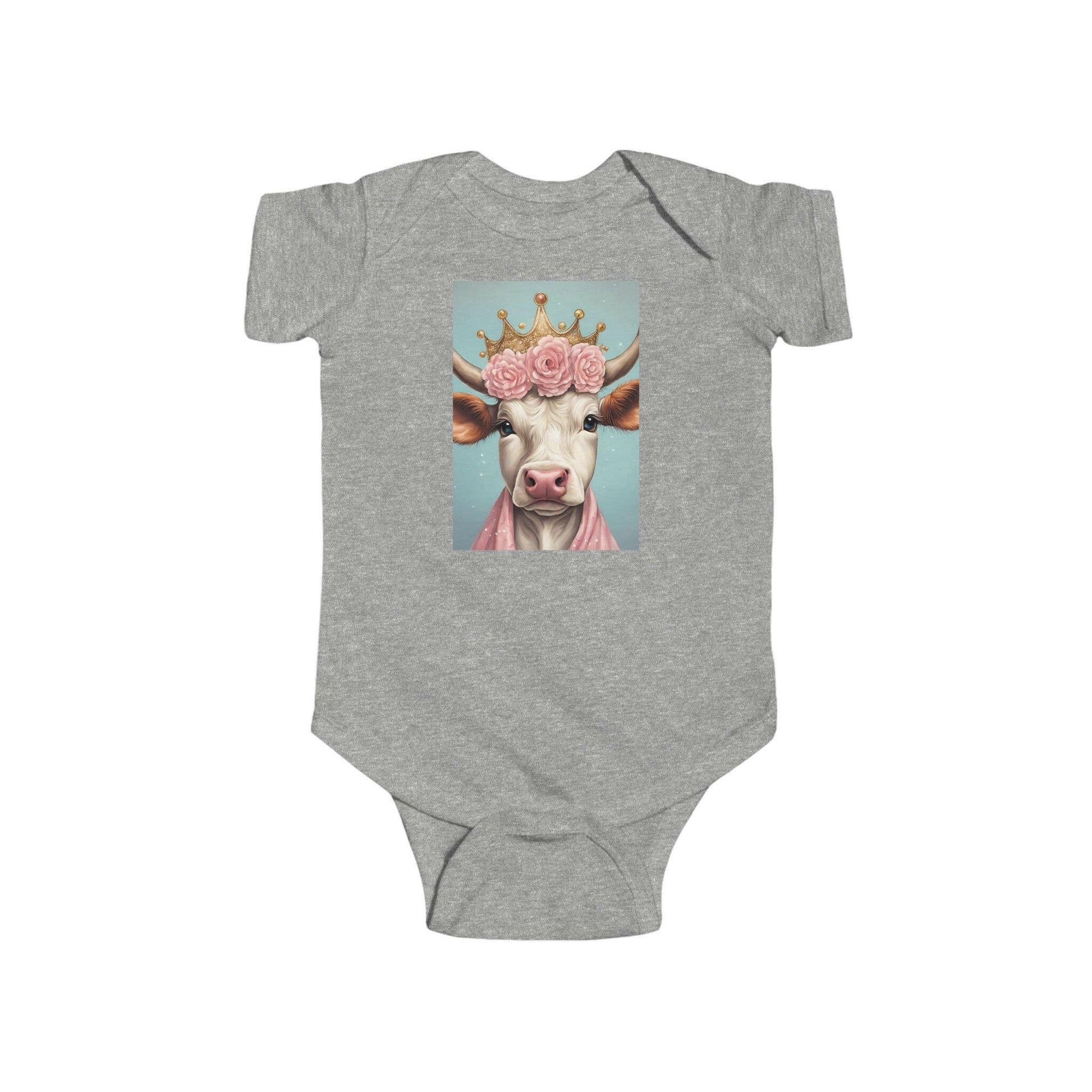 Princess Moo Infant Fine Jersey Bodysuit.