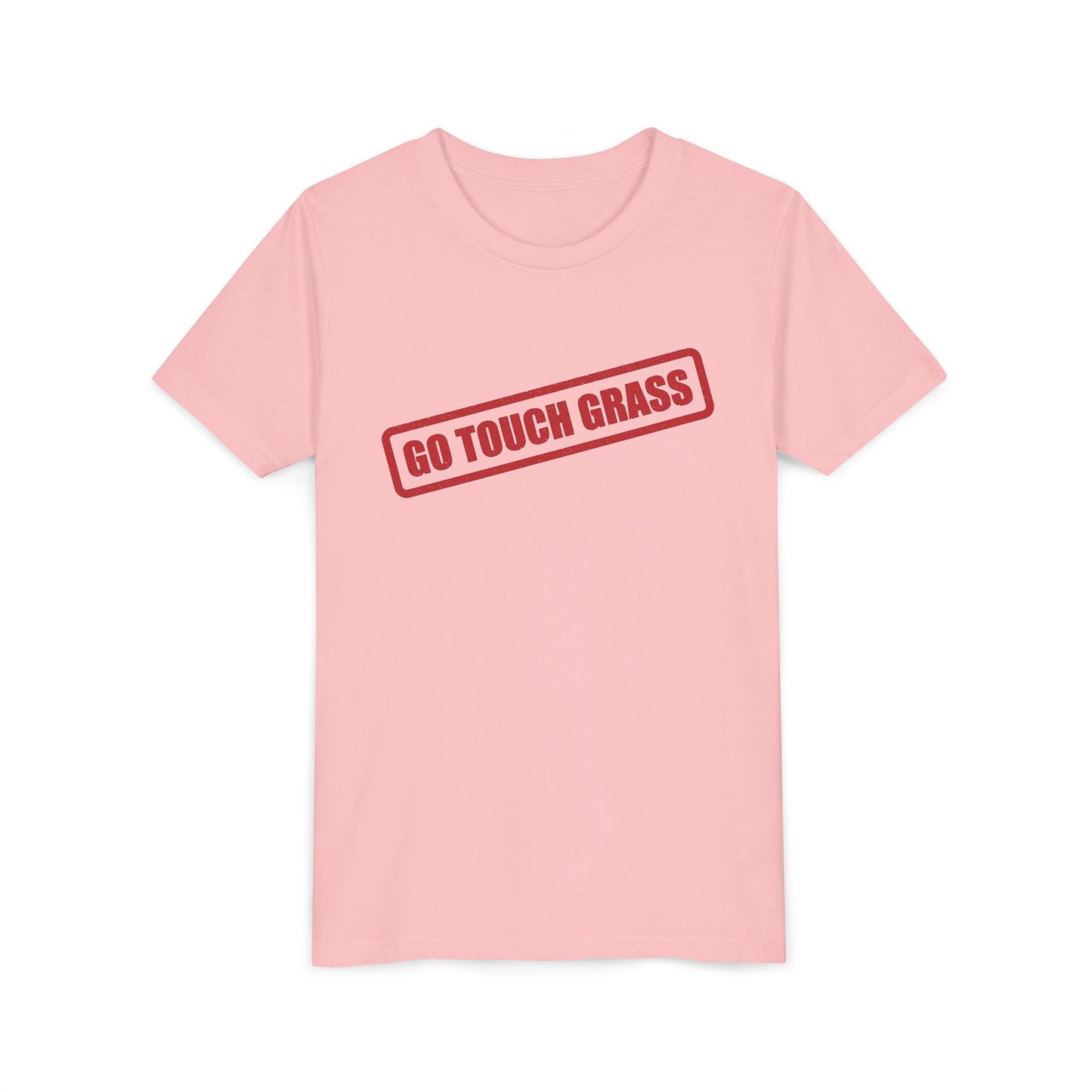 Youth Short Sleeve Tee - 'Go Touch Grass' Fun Graphic Tee