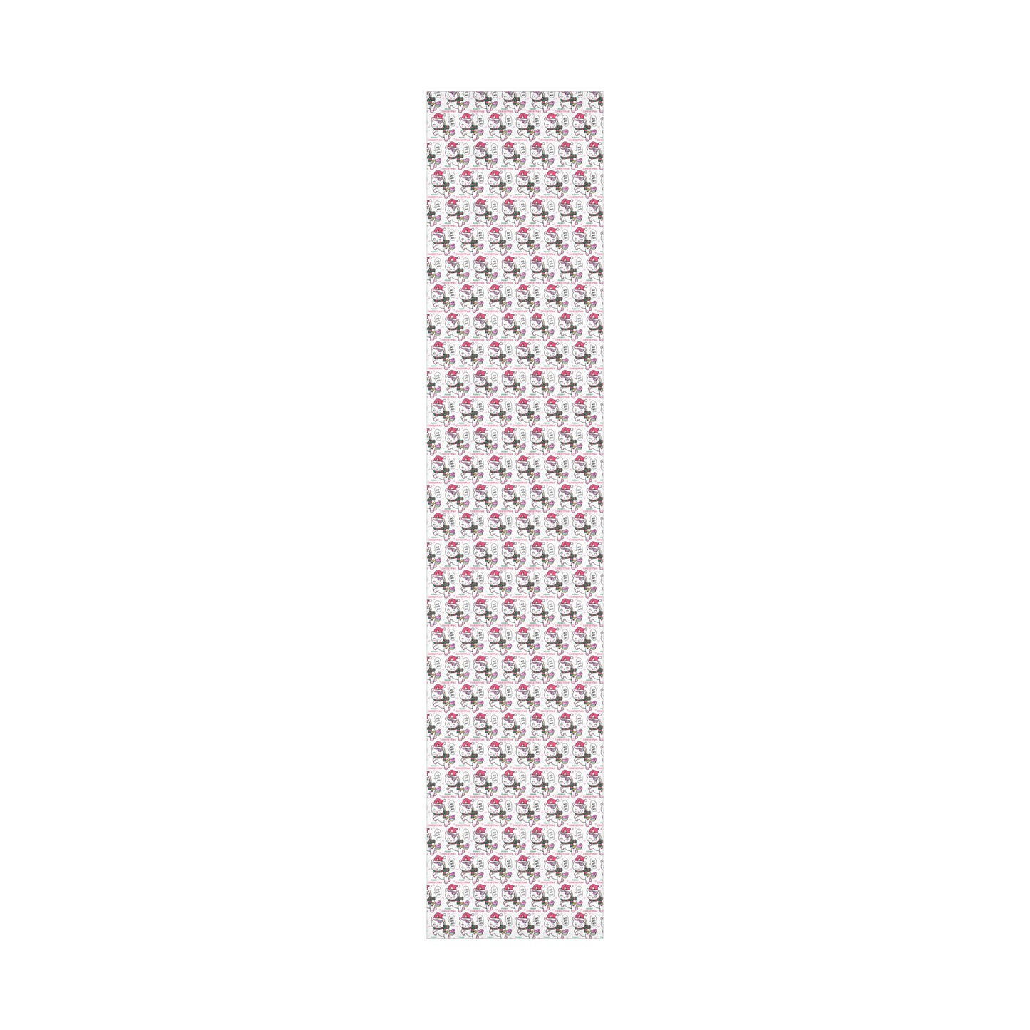 Wrapping Paper - Merry Christmas Gift Wrap Paper with Santa Unicorn Design - aMOOsing Designs