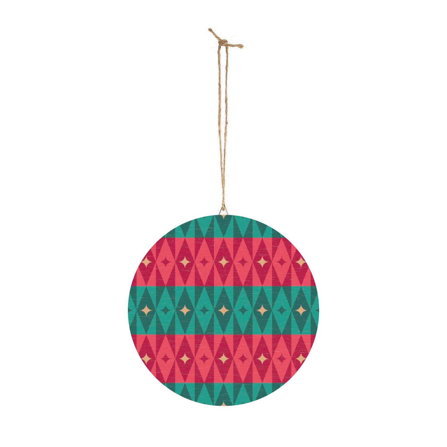 Wood Signs: Festive Oversized Wooden Ornament, Rustic Holiday Patio Decor, Christmas Wall Hanging, Seasonal Farmhouse Sign, Winter Door