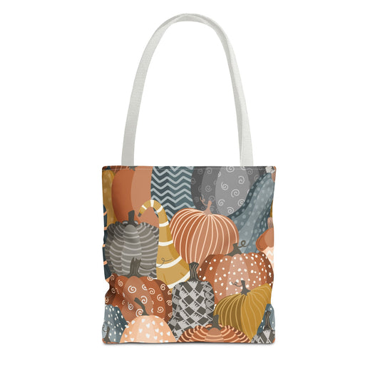 Autumn Pumpkin Tote Bag, Fall Decor, Eco-Friendly Shopping Bag, Halloween Gift, Seasonal Tote, Harvest Festival